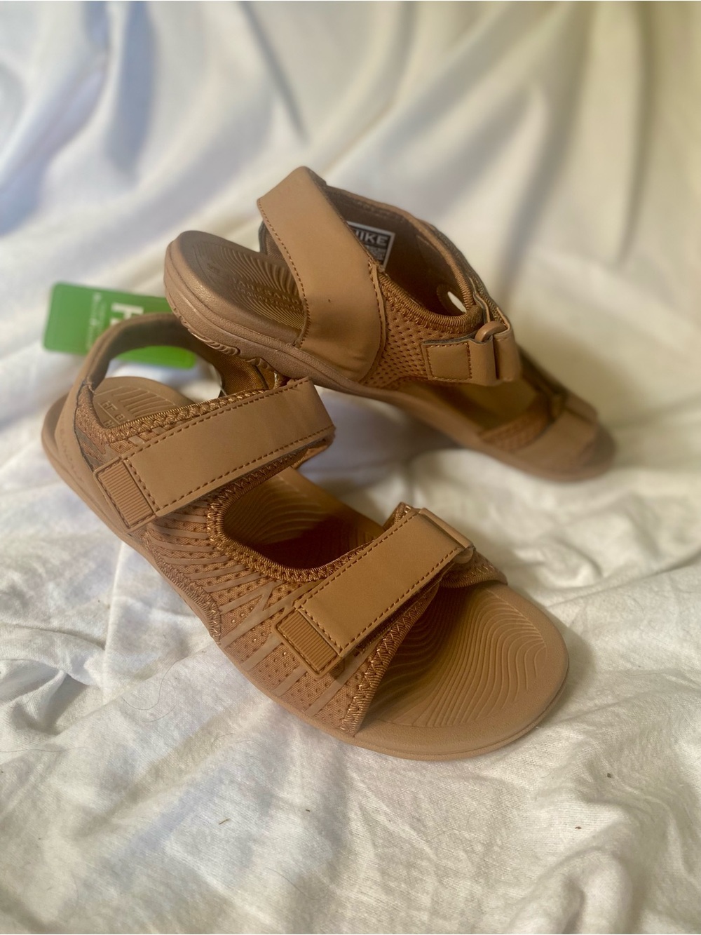 NWT Hike Footwear HF Baresandals III Chestnut Brown Tan Unisex W 7.5 M 5.5